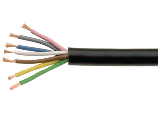 Cable de control no apantallado con aislamiento y cubierta de PVC