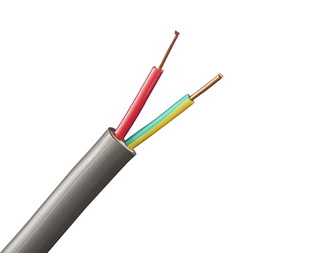 Cable redondo no flexible con aislamiento y revestimiento de PVC (cable BVV)